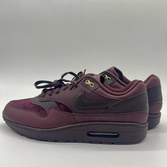 Nike Women's Air Max 1 '87 NBHD Burgundy Crush DV3888-600 no box - Picture 3 of 6